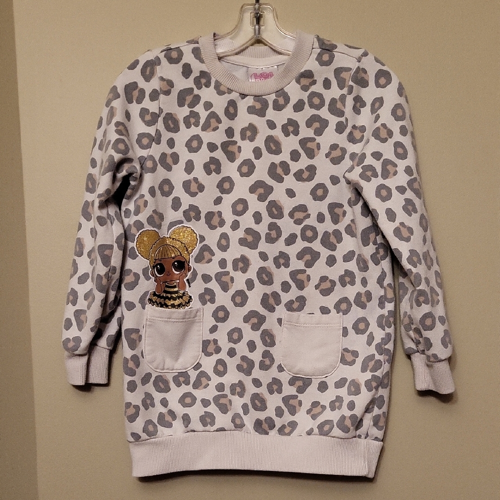 L.O.L. Surprise! leopard print sweatshirt